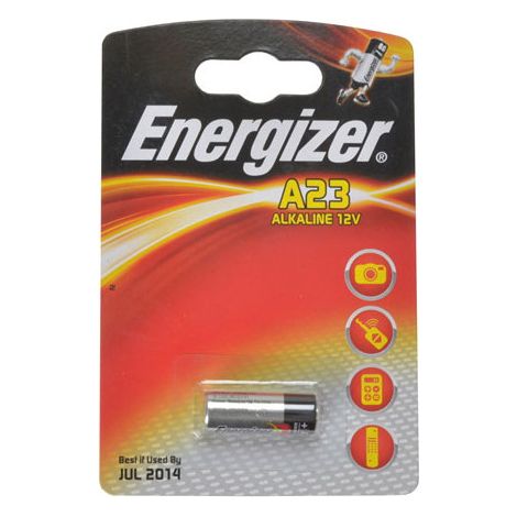 Energizer – Pile A23 12V – Longue durée pour télécommandes, appareils photo, clés – Pile alcaline – Compatible avec LR23