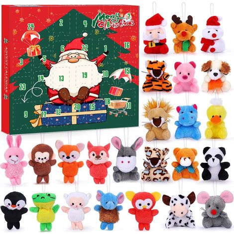 24-25 Weihnachts-Adventskalender Countdown Blind Box Schmuck Mädchen Weihnachtsgeschenk Spielzeug (1/4)