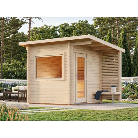 Abri de jardin en bois Sanna 4,1 m2 Naturel (1/5)