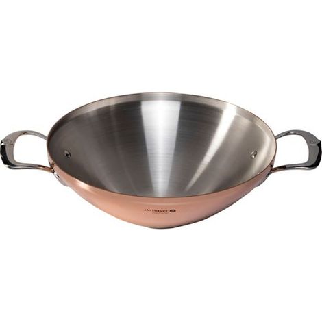 de Buyer Prima Matera Wok Kupfer 32 cm 4 Liter