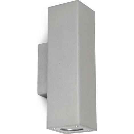 Applique STONE Square IP65 GU10 2x12W up-down Concrete natural (1/4)