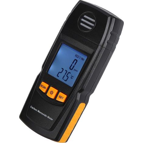 GM8805 Gasprüfgerät, digitales LCD-Kohlenmonoxid-Warngerät mit Alarm und hoher Genauigkeit für Gasmessungen