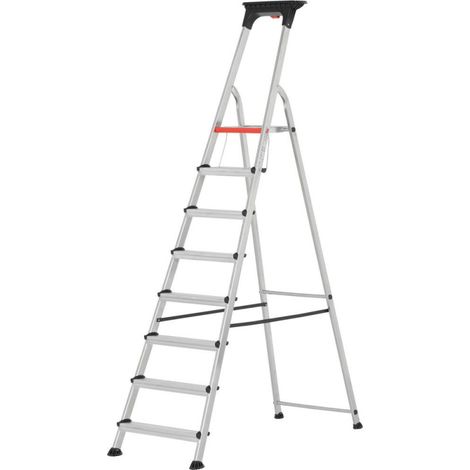 Escabeau 8 NOMBER OF PASSI Altezza 1,81m 8 ora di altezza dei gradini 1,81m