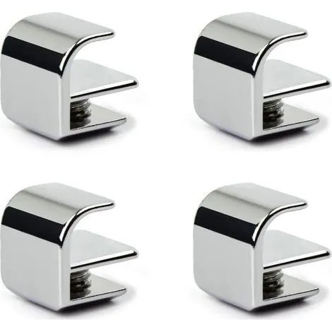 Poignée de porte de douche coulissante, sans perçage, compatible avec les portes en verre de 3 à 6 mm d'épaisseur.