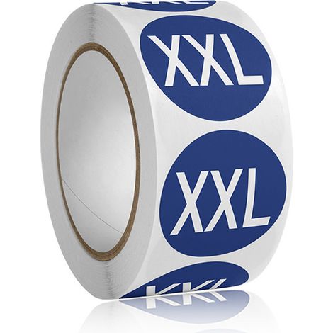 500 étiquettes autocollantes rondes pour vêtements, 2,5 cm, papier vert et violet, sans BPA, décollement facile (1/5)