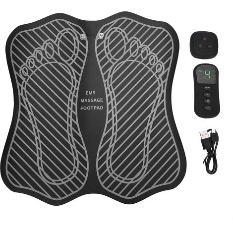 Coussin Massant Électrique pour Pieds et Jambes - Stimulateur Musculaire Rechargeable (1/5)