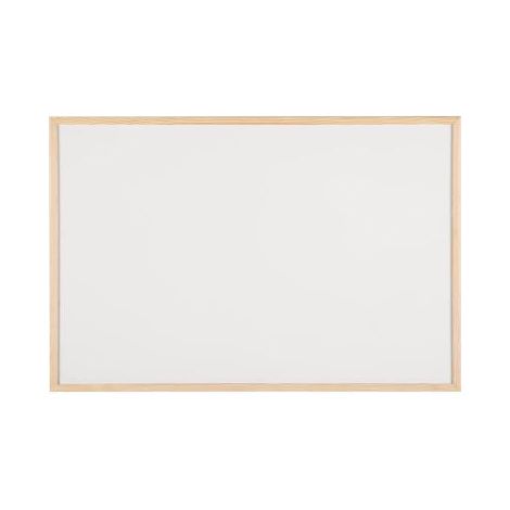 BI-OFFICE Whiteboard Bi-office Basic Maße der Oberfläche: 90 x 60 cm (B x H) Tafel magnethaftendnicht beidseitig beschreibbar Stahl lackiert weiß