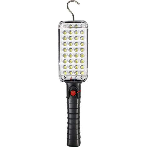 Torcia da lavoro 34 led per auto lampada officina meccanico ricaricabile con gancio e calamita magnete per emergenza riparazioni (1/3)