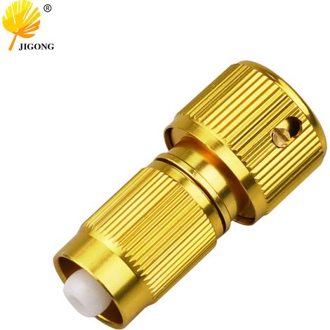 Raccord rapide télescopique en alliage d'aluminium, raccord rapide fendu pour robinet de pistolet à eau haute pression pour lavage de voiture en alliage d'aluminium