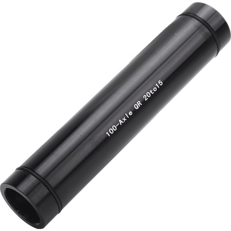 Axe de fourche de roue de vélo 100 mm, adaptateur de moyeu en alliage d'aluminium pour axe traversant 20 mm à 15 mm pour VTT (1/5)
