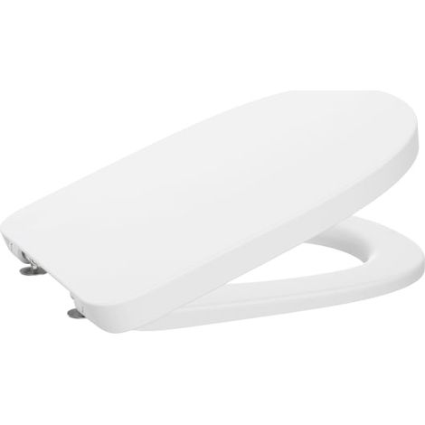 ASIENTO Y TAPA TURA DE CAÍDA AMORTIGUADA BLANCO MATE