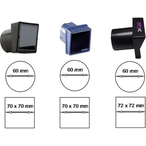 Coppia fotocellule ILB SINCRO per applicazioni universale automazione cancello - Cardin Telcoma 12/24V IP44