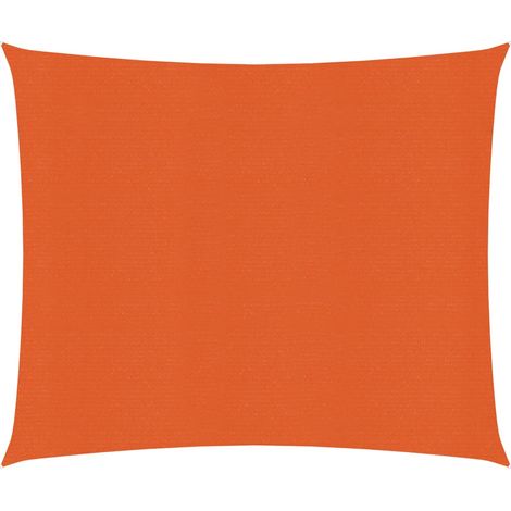 Vela in tessuto per ombrellone 160 g/m² 2,5 x 3 m HDPE arancione 020009229
