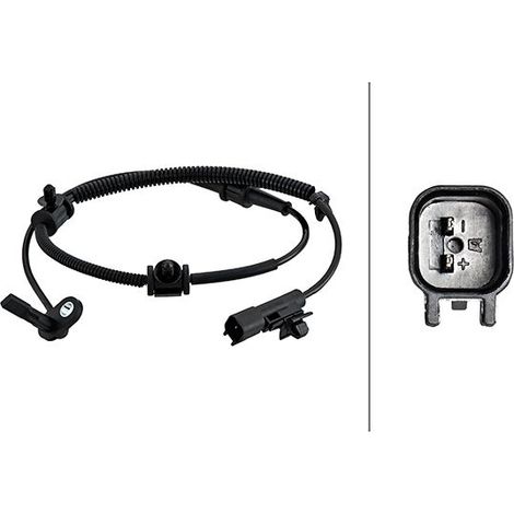 Capteur, vitesse de roue HELLA 6PU 230 048-171 OPEL 1247004 12842463 13329258