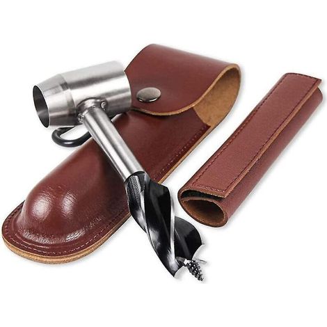 Bushcraft-Überlebenswerkzeug: Handbohrer, verstellbarer Schraubenschlüssel, Holzbohrer, Dübellochbohrer, Multifunktionswerkzeug (1 Set) (1/5)