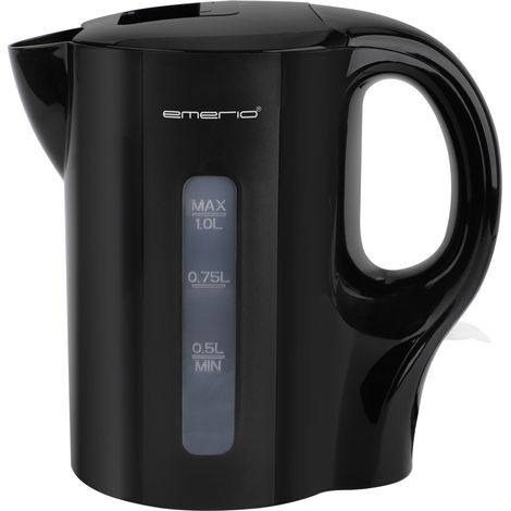 Emerio Wasserkocher WK-133947 1,0 Liter 1200 Watt schwarz (1/3)
