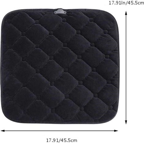Coussin chauffant pour siège auto USB, coussin de siège chauffant pour siège auto, coussin de siège confortable en hiver avec base antidérapante (1/5)