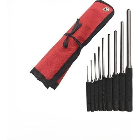 Kit d'outils d'armurier professionnel (9 pièces) : chasse-goupilles en acier haute dureté pour le démontage et l'entretien des AR15, M4, M16 et Glock. (1/5)