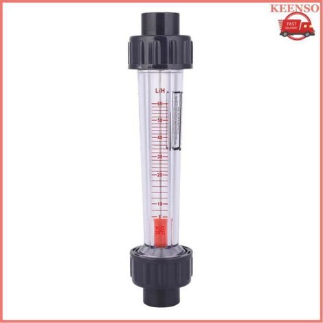 1 Débitmètre LZB-15(D) Tube plastique, Précision 4%, Résistant acide alcali, Mesure liquide 5-60 ml/h (1/5)