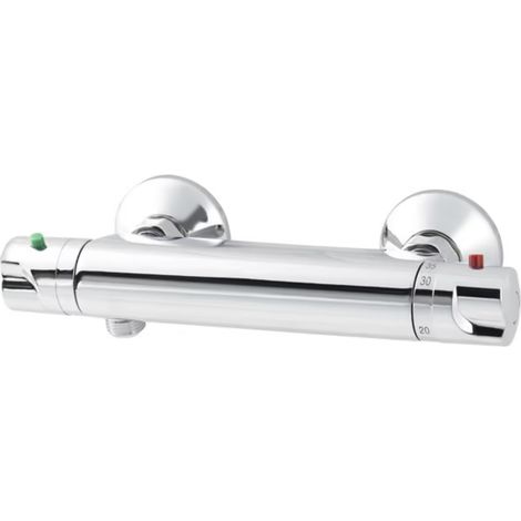 Mitigeur thermostatique douche mural chromé TREVISE