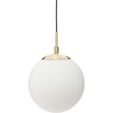 Hängeleuchte, Kugel, Weiß, Durchmesser 20 cm - Atmosphera (1/5)
