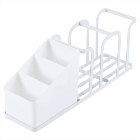 Support Pour Gobelets - Acier Au Carbone - Pour Café Thé Condiments - Bureau Cuisine - 1 Pièce (1/5)