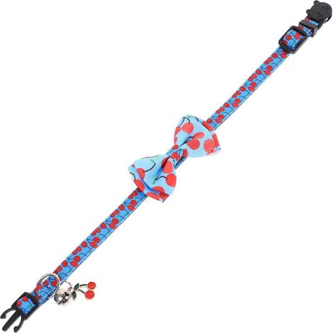 Collar decorativo para perro con hebilla metálica de liberación rápida, accesorio para mascotas, pajarita, 1 unidad. (1/5)