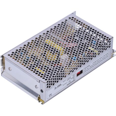 Alimentation à découpage BERM LED, entrée 115/230 V CA, sortie bidirectionnelle 5 V/12 A et 12 V/5 A, 120 W, D-120A (1/5)