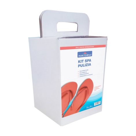 Kit simple de nettoyage de piscine SPA 2 filtres de'tartrants et syste'me d'huile pour baignoires et tuyaux