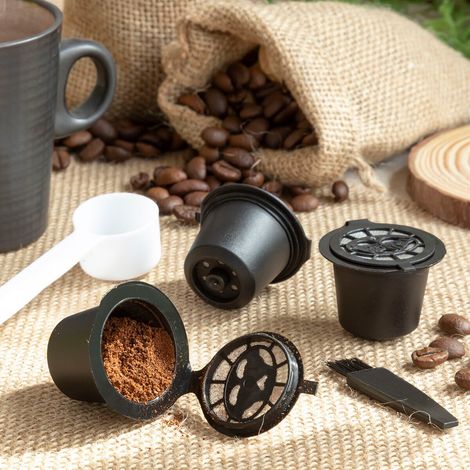 Set di 3 capsule da Caffè Riutilizzabili Recoff InnovaGoods (1/5)