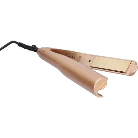 Lisseur Cheveux Léger avec LED, Design Ergonomique, Portable et Universel (110‑240V)