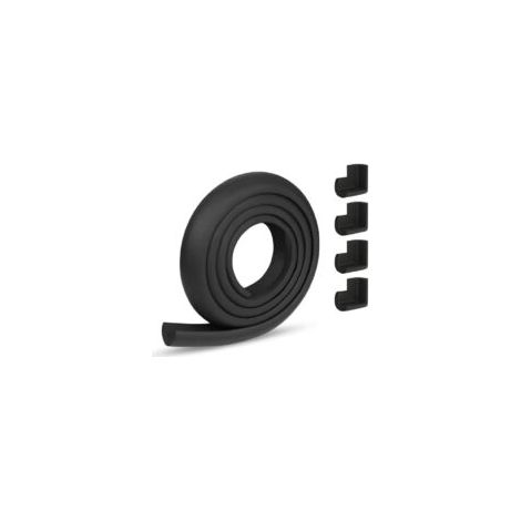 Protector de seguridad de espuma, 2 metros de protección para bordes de muebles y 4 protectores de esquinas - Crezuo