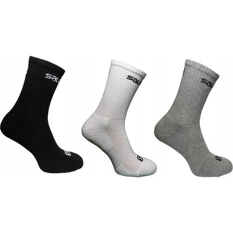 Y4594 salomon skarpety crew Active Wear skarpetki 3pak 3pary 36-38 (1/3)
