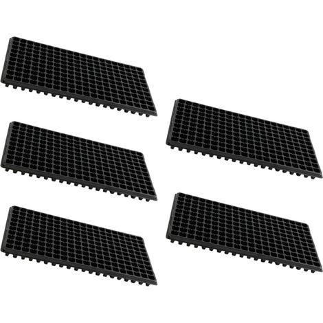 Kunststoff Anzuchtplatten PVC Material 5 Stück mit 200