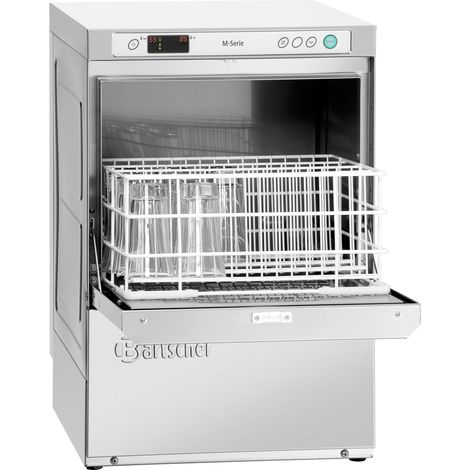 Lave-Vaisselle Pro GS M400 Adoucisseur et Pompe de Vidange - Panier 400x400 mm - Bartscher (1/5)