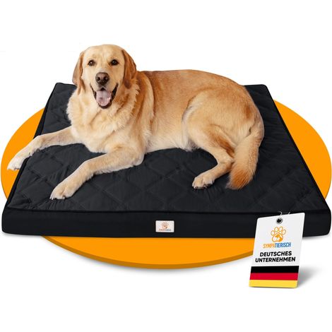 Lit orthopédique pour chien, imperméable, tapis préféré, coussin antidérapant, panier pour chien, housse lavable, petits à grands chiens, 110 x (1/5)
