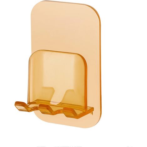 Support Murale Auto-Adhésif - Porte-Brosse À Dents Porte-Gobelet À Rincer Support Multifonction Pour Prise Électrique Perceuse - Salle De Bains - Lot De 1 (1/5)