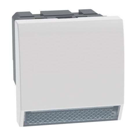 Lampada segnapasso con LED a luce bianca Bticino MatixGo JW4382 BIANCO