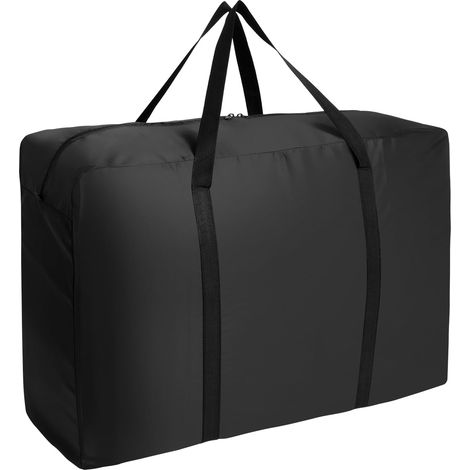 Grand Sac de Rangement 87L, Rangement sous Lit Pliable Closet Organizer Sac de Rangement pour Couette Imperméable avec Poignées Renforcées pour Édredons Couvertures Oreillers Vestes (1/4)