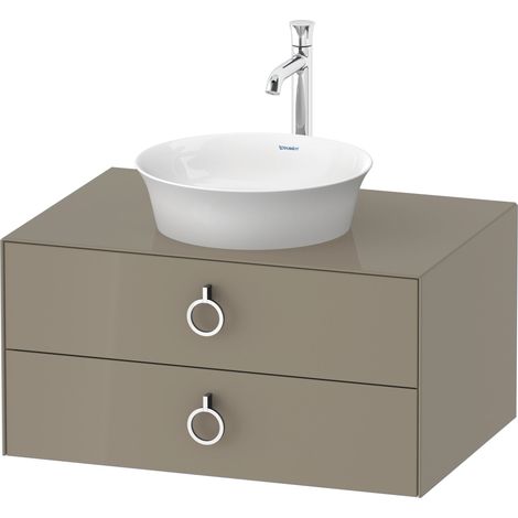 Duravit White Tulip, meuble sous-lavabo suspendu, largeur 800 x