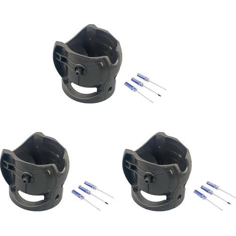 Kit de 3 Têtes Nettoyage Dyson V10 V11 V15, Pièces Entraînement Direct Connecteur Inclus, Accessoires Rechange pour Sols Durs (1/5)