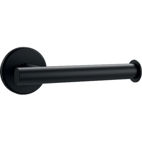 Delabie WC-Papierhalter für 1 Rolle, Edelstahl matt schwarz