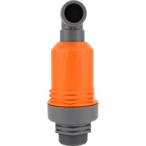 Soupape d'admission et d'échappement d'air automatique G2, vanne pneumatique à passage direct en plastique pour outils de jardin, type composé 6663B PP (1/5)