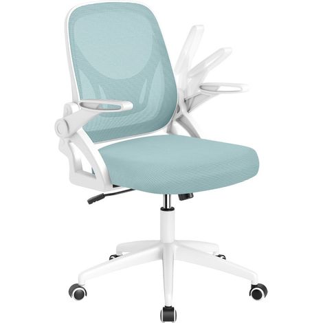 Sedia da ufficio ergonomica girevole 63 x 63 x 92-100 cm seduta regolabile comfort ottimale design moderno in blu PP 200011096