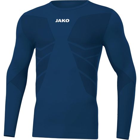 Comfort 2.0 Langarm-Sport-T-Shirt – XS, Marineblau (1/5)