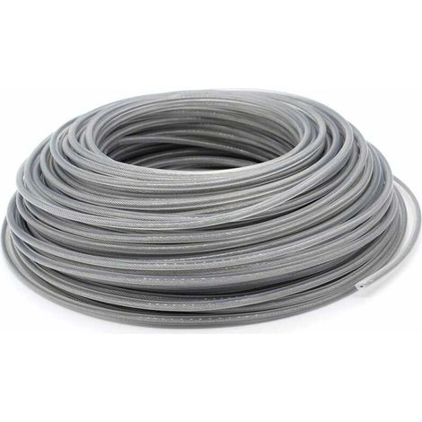 Fil de coupe universel pour tondeuse à gazon, fil d'acier de 3 mm, fil d'acier robuste pour débroussailleuse à tête bombée. (1/5)