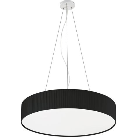 Suspension VORADA LED SMD 29W 4000lm(2399lm) CRI80 3000K Ruban enveloppé noir (1/3)