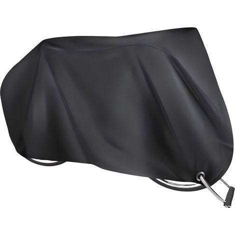 Housse Vélo 190T Nylon Extérieur pour 2 Vélos, Anti-Pluie UV Coupe-Vent jusqu'à 29" Aucunely (1/5)