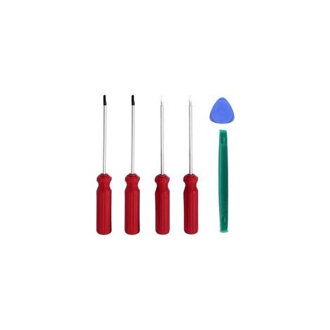 Set mit 4 dreieckigen Schraubendrehern (1,4 mm, 1,8 mm, 2,0 mm, 2,3 mm) zur Reparatur von elektronischem Spielzeug, Haushaltsgeräten und für Reparaturen mit Hebelwerkzeugen (1/5)