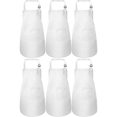 Grembiuli per bambini, grembiuli per lavori manuali, grembiuli da cucina, grembiuli per cucinare, grembiuli per dipingere. Regolabili per cucinare, giardinaggio, lavori manuali, scuola, barbecue e fes (1/5)